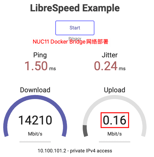 NUC11服务端, bridge模式