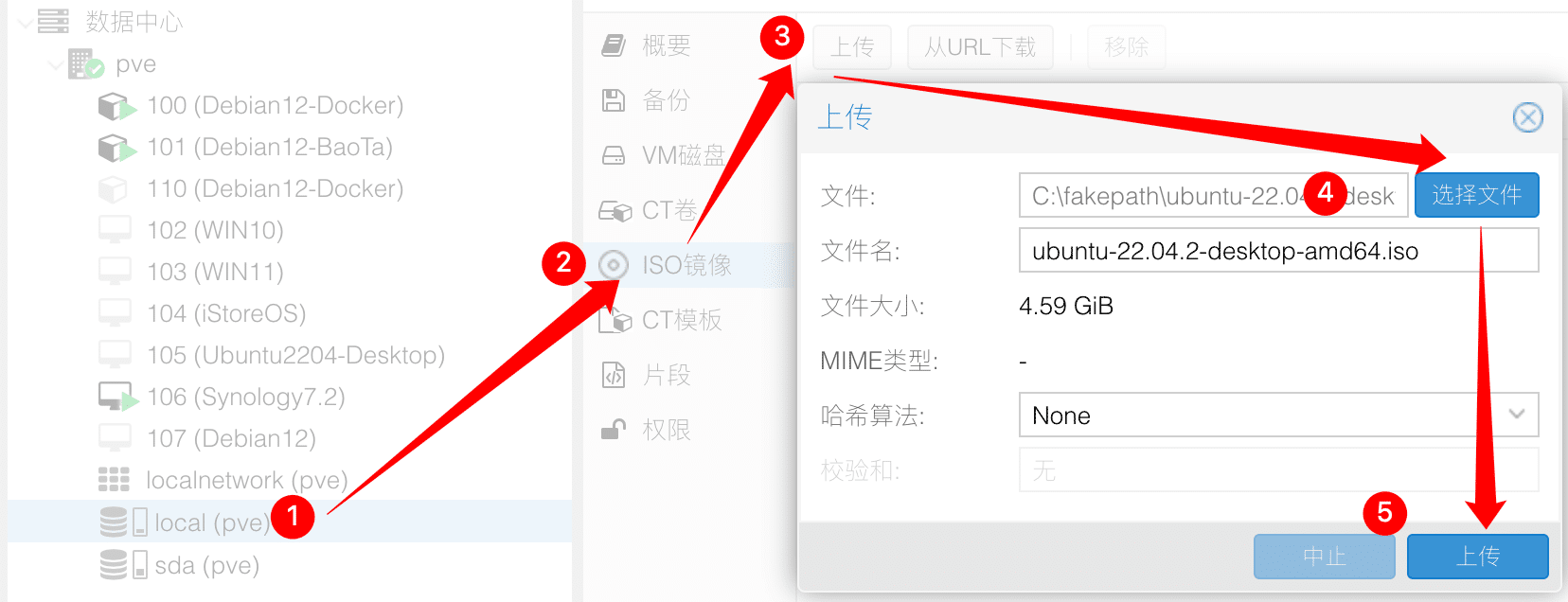 镜像上传