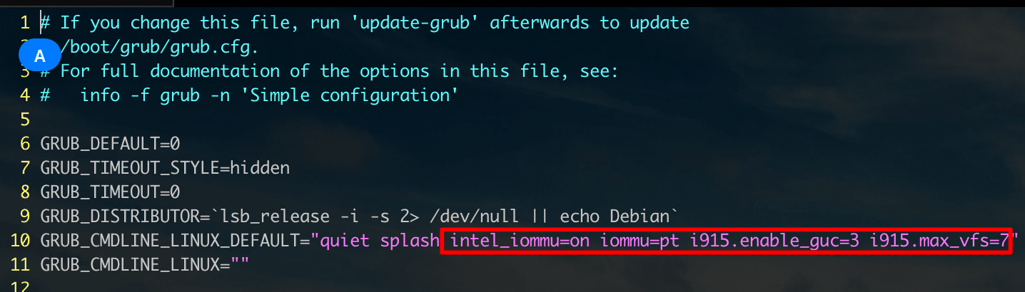 /etc/default/grub修改后