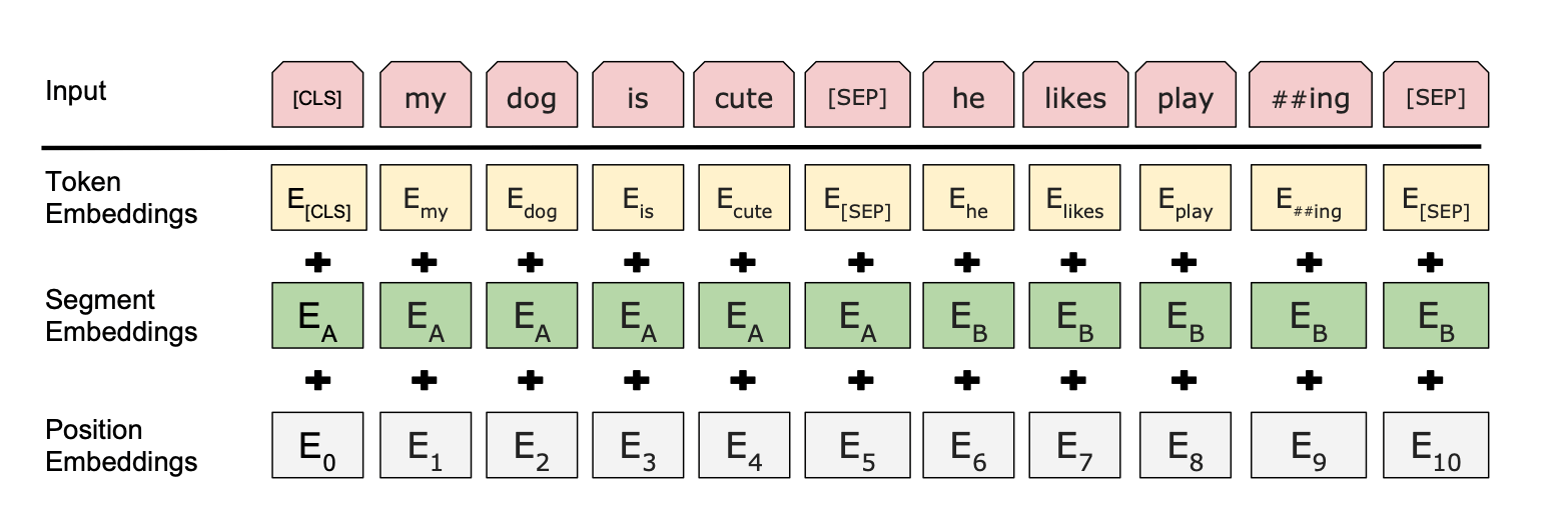 BERT embeddings